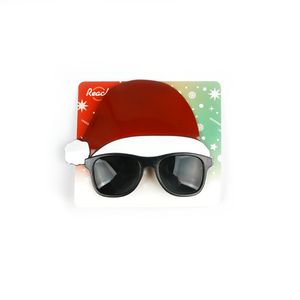 Số lượng lớn vui vẻ trang trí Giáng sinh Santa hat Kính mát kính khung cho kỳ nghỉ đạo cụ ảnh và kính mắt - Product Image 1