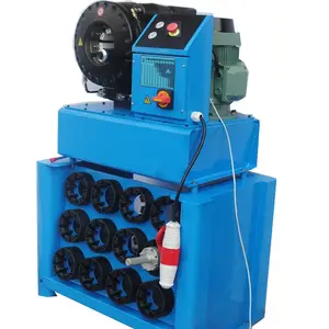 Máquina de prensado de tubos de goma, máquina de prensado de manguera hidráulica