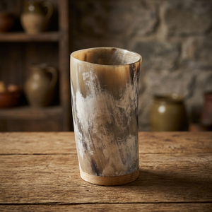 Best Price Authentic Viking Ox Horn Wine Glass Birthday & Groomsmen's Gifts Perfect Finishing From India - Product Image 3