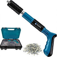 Pistolet à clous manuel en acier inoxydable robuste de qualité industrielle, outil de fixation portatif, prix de gros direct usine