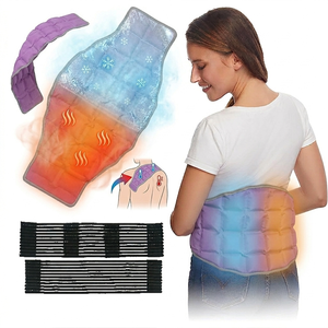 Compresse de <span class=keywords><strong>gel</strong></span> réutilisable pour soulager les douleurs dorsales, enveloppement de soutien lombaire, thérapie chaud-froid, coussin chauffant pour la sciatique - Product Image 1