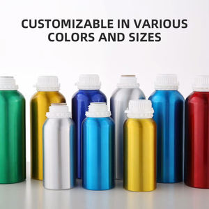 Алюминиевая бутылка для хранения парфюмерии с защитной крышкой от вскрытия, пустая, для эфирных масел, 100 мл, 250 мл, 500 мл, 1000 мл - Product Image 3