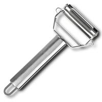FINDKING Peeler Đa Chức Năng Thép Không Gỉ Siêu Sắc Nét Kép Julienne Xoay Khoai Tây Trái Cây Và Rau Quả Peeler