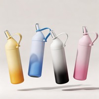 Tasse isotherme en acier inoxydable 316 avec revêtement céramique, design moderne et minimaliste, infuseur à thé pour une isolation thermique de 6 à 12 heures
