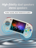 Console de jeu portable Anbernic RG ARC-D avec écran tactile double de 4 pouces et prise en charge de la lecture multimédia en réseau