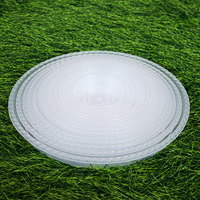 Haute qualité clair rond en plastique soucoupe semis plante soucoupe Transparent fleur planteur Pot plateau