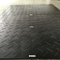 Tapis de protection du sol pour excavatrice 4x8, tapis de chantier en HDPE écologique pour route temporaire