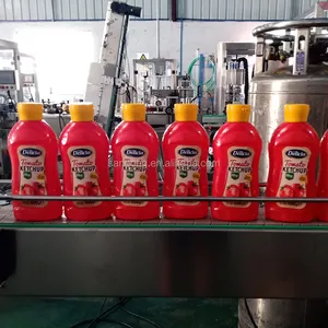 Máquina automática de llenado de salsa caliente para botella, personalizada de fábrica, pasta de tomate, ajo, pimienta