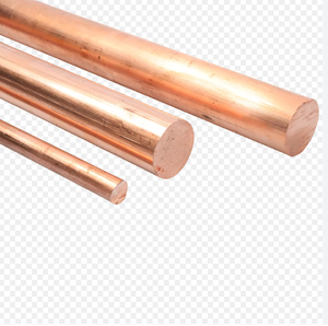 Barre en cuivre non allié sur mesure / Barre de cuivre pour accessoires de plomberie et sanitaires, forme ronde - Product Image 3