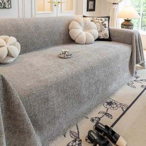 Chenille Sofa Cover 145-185CM <b>Pad</b> Type Non Slip High End For All Seasons - Product Image 2