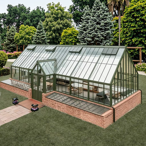 Stanza esterna su misura del vetro del giardino del ferro battuto con la veranda - Product Image 3