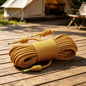 Corde d'escalade en gros avec couleur personnalisée et cordes de sécurité pour l'escalade, le camping en plein air et les <span class=keywords><strong>voyages</strong></span> en milieu sauvage - Product Image 1