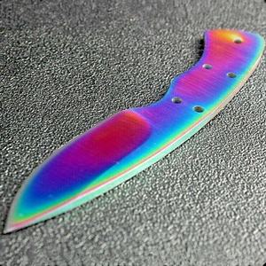 D2 M390 VG10 <span class=keywords><strong>coltello</strong></span> tascabile personalizzato in acciaio lama pieghevole pieno di codolo <span class=keywords><strong>coltello</strong></span> <span class=keywords><strong>cacciatore</strong></span> <span class=keywords><strong>coltello</strong></span> con rivestimento in titanio - Product Image 6