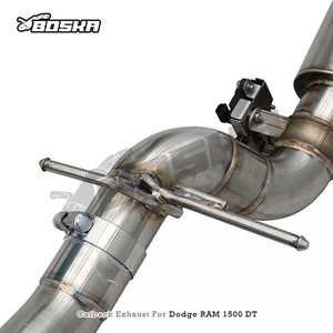 Échappement Catback Valvetronic Personnalisé pour Dodge RAM 1500 DT V8 5.7L 2015-2025 Boska – Silencieux et Tuyaux Résonnés avec Contrôle des Valves - Product Image 2