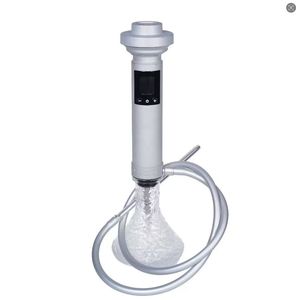 Newst Sang Trọng Shisha Hookah Thiết Lập Điện Xách Tay Thép Không Gỉ Kim Loại 20000MAh Dễ Dàng Nhiệt Độ Thiết Lập Shisha Chicha Hookah - Product Image 4