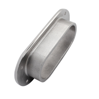 Ellipsoïde ovale Hawse tuyau accessoires de matériel marin taquet de quai bateau à angle droit/Yacht amarrage nouvel état laiton
