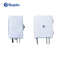 Mini répartiteur de fibre extérieur réseau 2/4/6 ports adapté au boîtier de distribution optique FTTX de type SC/LC