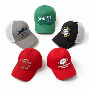 Casquettes de football américain personnalisées, casquettes à pression post-impression, casquettes de baseball ajustables, casquettes de sport avec logo 3D, fabricant OEM et ODM - Product Image 1