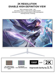จอคอมพิวเตอร์เกมมิ่ง LED FHD ขนาด 27 นิ้ว ขายส่ง ความถี่ 75Hz 165Hz 180Hz 240Hz พร้อมลำโพงคู่ สำหรับเดสก์ท็อป จอ 27 นิ้ว - Product Image 4