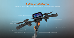 Nouvelle version 2026 de la trottinette électrique Kukirin G2 Pro avec pneus à vide de 9 pouces, charge maximale de 120 kg avec siège - Product Image 5