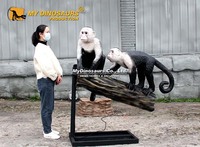 MyDino AA015 Décoration de parc à thème Animal robotique Singe animatronique