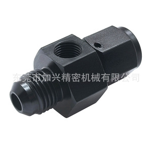 อะแดปเตอร์ท่อระบายความร้อนน้ำมันอะลูมิเนียม Jxss058 An6 1/8Npt พร้อมรูด้านข้างสำหรับเกจวัดแรงดันน้ำมันเชื้อเพลิง - Product Image 4