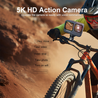 Cámara de Vlogging HD con Diseño Patentado, Personalización OEM, Pantalla Táctil de 2.0'', Eje para Selfies, EIS Antivibración, Portátil, Resistente al Agua, 4K, Digicam V9