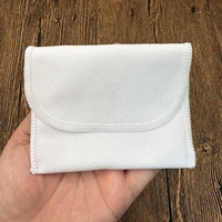 Sacs en mousseline de coton bio personnalisés avec logo, pour emballage cadeau, pochettes imprimées recyclables avec bouton blanc
