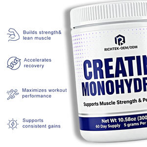 Richtek 100% poudre de <span class=keywords><strong>monohydrate</strong></span> de créatine pure meilleure qualité supplément corporel 25K échantillon gratuit prix de gros femmes enceintes sûres - Product Image 3