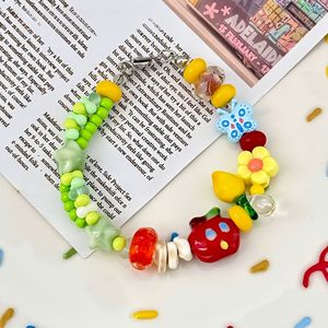 Cuentas Acrílicas Florales YWLY al por Mayor <span class=keywords><strong>para</strong></span> la Creación de Joyas, Lindos Dijes de Flores, Suministros <span class=keywords><strong>para</strong></span> Manualidades DIY, <span class=keywords><strong>Pulseras</strong></span> y Collares <span class=keywords><strong>para</strong></span> <span class=keywords><strong>Niñas</strong></span>, Bolsa OPP - Product Image 3