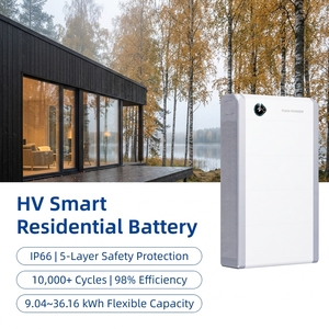 Batterie domestique haute tension OEM d'usine 36 kWh 682 V LiFePO4 avec logo personnalisé et pré-configuration pour les partenaires installateurs solaires - Product Image 1