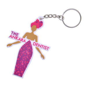 Conception personnalisée de porte-clés en silicone 3D en caoutchouc PVC cadeaux pour les destin de clés promotionnels breloque de sac de filles mignonnes - Product Image 1