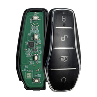 Clé de voiture intelligente à distance PLUS DM-i EV Yuan PLUS SONG Dolphin 433.92/433.62MHz avec puce ID46, 4 boutons K2TF4-41A-F4AT pour voitures BYD