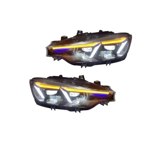 Conjunto de Faros LED Blancos de 12V de Alta Calidad, Nueva Condición, Temperatura de Color de 6000K para Serie 3 13-18, F30/F35 Modificado - Product Image 1