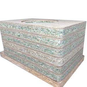 Panel de pared <span class=keywords><strong>OSB</strong></span> Ventas directas del fabricante <span class=keywords><strong>Tablero</strong></span> de melamina resistente al desgaste medio ignífugo e impermeable - Product Image 1