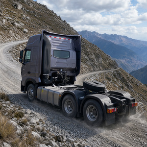 Camion benne diesel d'occasion HOWO T7H 440 ch 6x4 Euro 5, cabine couchette à toit haut, réservoir de carburant en aluminium, usage intensif - Product Image 5