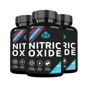 Cápsulas de Suplemento Herbal de L-Arginina para Aumentar el Óxido Nítrico, para Adultos, Crecimiento Muscular, Energía, Ciclismo Saludable, 60 Unidades - Product Image 2