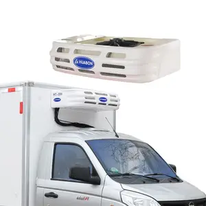Unità di refrigerazione per camion con montaggio anteriore piccolo 12V 24V HT-280 per camion leggeri e mini congelatori