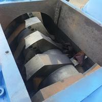 Machine industrielle à broyer les fibres de coco en spirale pour le recyclage des coques de noix de coco et le traitement des fibres
