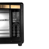 Four à convection encastrable le plus vendu, grande capacité 60L, contrôle numérique, écran tactile, pour pizza et pain, usage domestique français