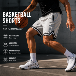 Custom Premium <b>Mens</b> <b>Basketball</b> <b>Shorts</b> Quick Dry Lightweight Gym Training Sports <b>Shorts</b> Private Label Teamwear - Product Image 1