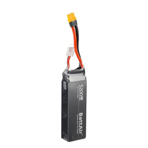 Batterie LiPo 11.1V 3S 5200mAh 80C pour voiture RC, avion et hélicoptère avec prise XT-60 fabriquée en Chine - Product Image 2