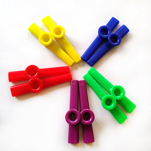 Wholesale Colorful Plastic Kazoo Flute Durable ABS Kazoo <b>Musical</b> <b>Instrument</b> for Kids Beginners Early Education <b>Musical</b> Toy - Product Image 2