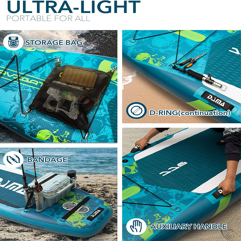 DAMA 11'6"×35"×6" Extra Wide Inflatable Dama Extra Wide 11'6