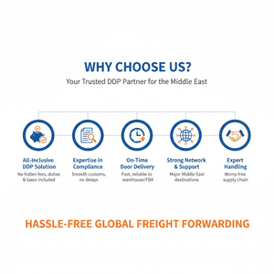 Çin'den Suudi Arabistan, BAE, Orta Doğu'ya DDP LCL Ekspres Teslimat Hizmeti Taşımacılığı, Cbm ile Nakliye Maliyetini Hesaplayın - Product Image 4