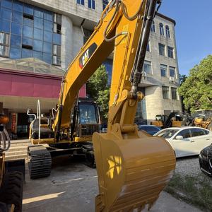 Excavadora de ruedas hidráulica CAT 320D2L usada, de 20 toneladas peso operativo, envío rápido desde Shanghai, motor de núcleo rentable - Product Image 1