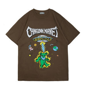 Cotton <b>T</b>-<b>shirt</b> High Quality Solid Color Customized logo Comfortable Oversize Couple Unisex <b>T</b>-<b>shirt</b> - Product Image 5