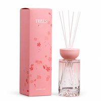 Diffuseur de parfum sans flamme en verre romantique de 200 ml, sans alcool, parfum longue durée, cadeau de luxe pour une utilisation en intérieur