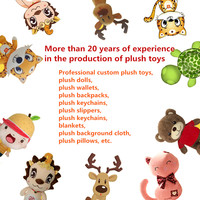 Boneka Plushie Profesional Berkualitas Tinggi, Logo Perusahaan Maskot Kustom, Mainan Anime, Boneka, Bantal, Kustomisasi
