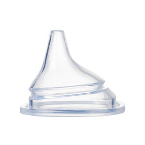 Usine <span class=keywords><strong>En</strong></span> Gros Sans BPA Large Bouche Bébé Mamelon <span class=keywords><strong>En</strong></span> Silicone Souple Sippy Bec Cuillère Tétine - Product Image 3